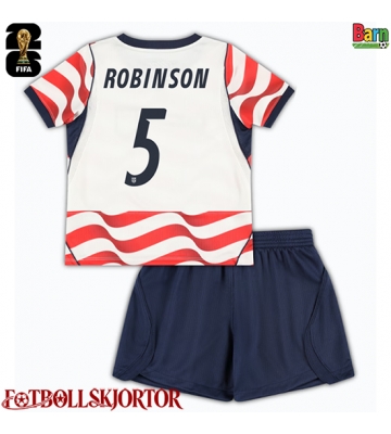 Förenta stater Antonee Robinson #5 Hemmakläder Barn VM 2026 Kortärmad (+ Korta byxor)